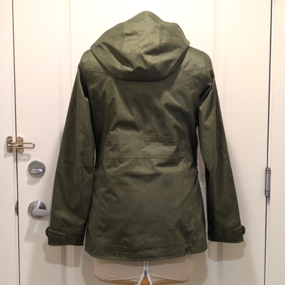 EUC Under Armour Storm M Women's Army Green Rain Jacket - Picture 5 of 12